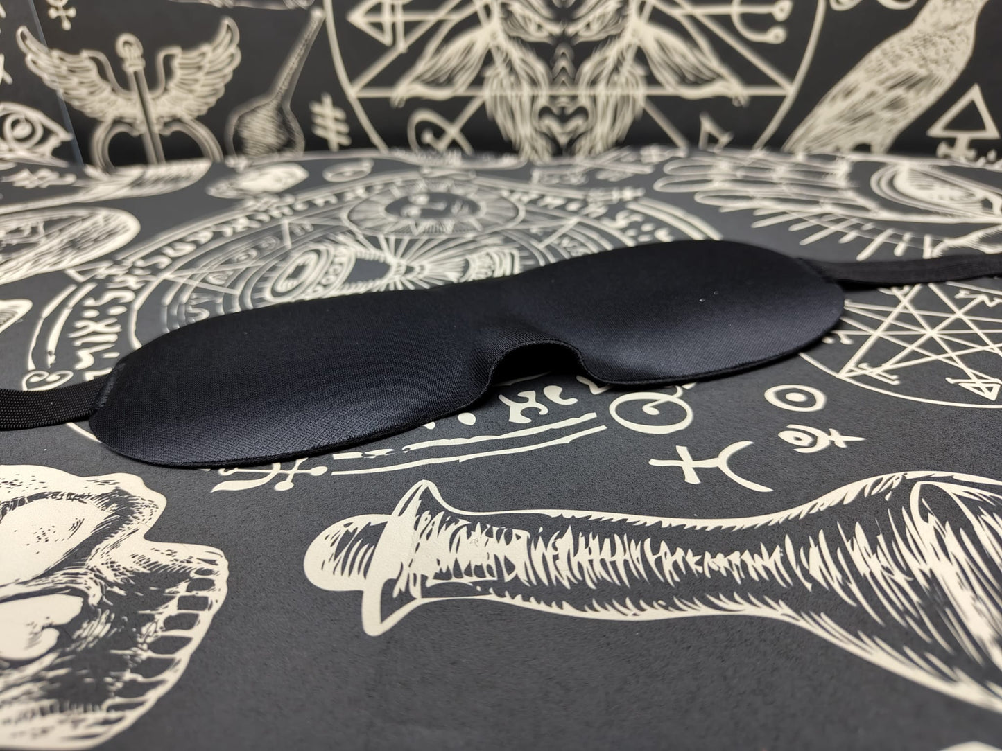 BDSM 3D blindfold adjustable sensory deprivation sensual