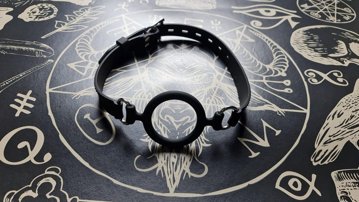 BDSM O Ring silicone gag