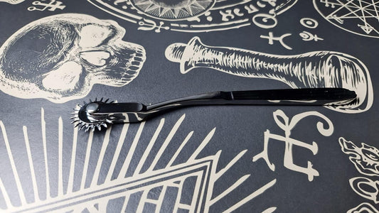 BDSM Wartenberg wheel stainless steel, sensation medical pain play