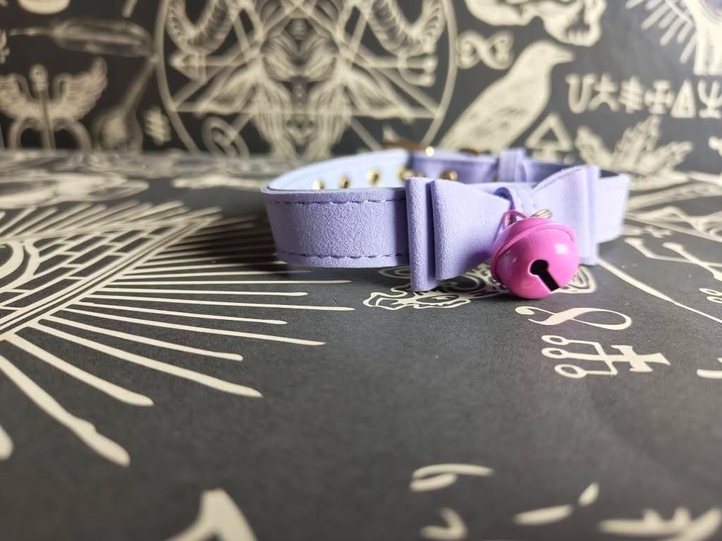 Cute Bell Costume Collar - DDLG, Petplay, Little, Kawaii, Pup, Kitten, BDSM, kink, fetish