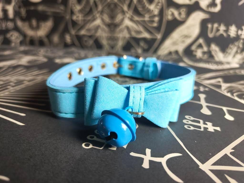 Cute Bell Costume Collar - DDLG, Petplay, Little, Kawaii, Pup, Kitten, BDSM, kink, fetish