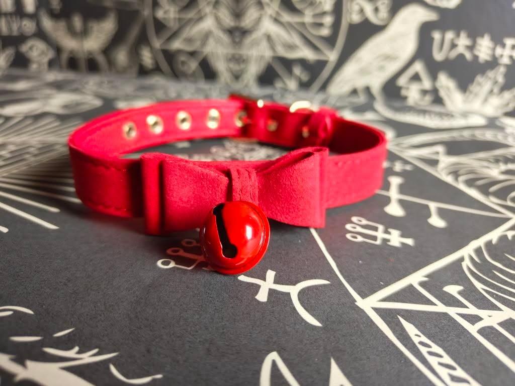 Cute Bell Costume Collar - DDLG, Petplay, Little, Kawaii, Pup, Kitten, BDSM, kink, fetish