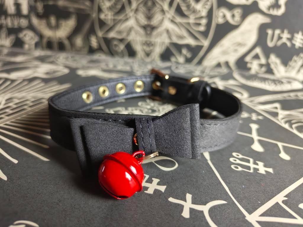 Cute Bell Costume Collar - DDLG, Petplay, Little, Kawaii, Pup, Kitten, BDSM, kink, fetish