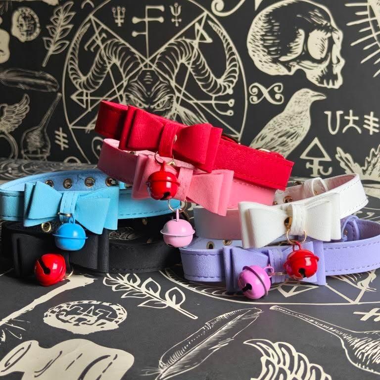 Cute Bell Costume Collar - DDLG, Petplay, Little, Kawaii, Pup, Kitten, BDSM, kink, fetish