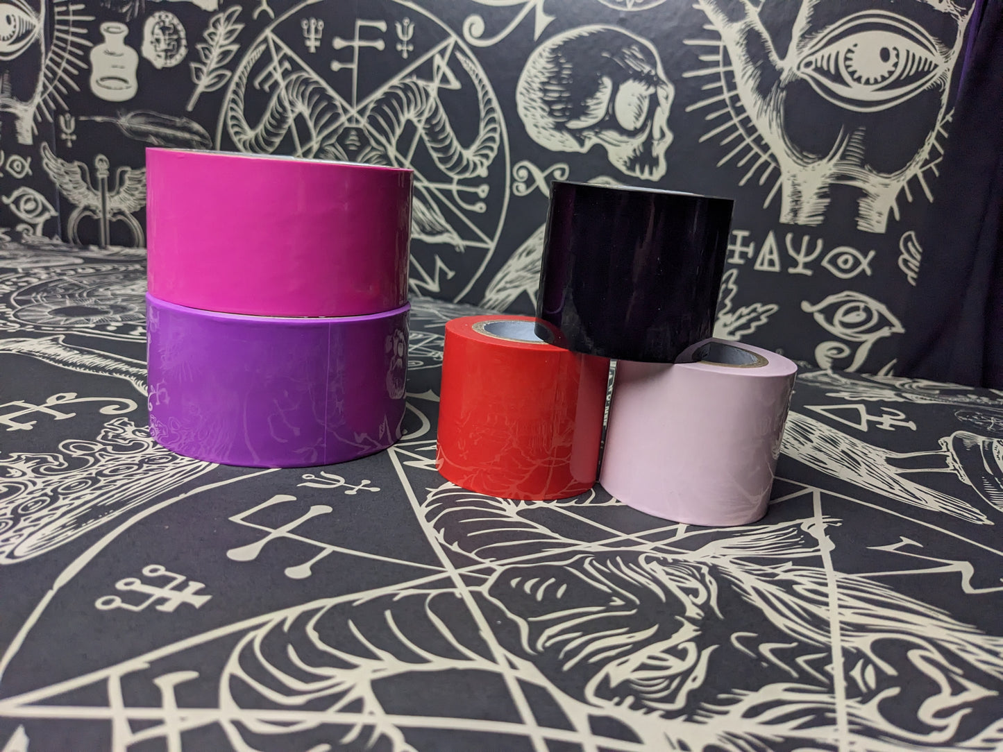 BDSM Electrostatic bondage tape 15M - restraints, gag, multi-use