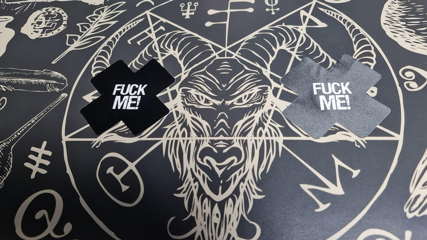 BDSM fuck me nipple cover pasties: kink party lingerie