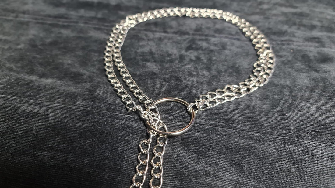 Our review of double choke chain collar and leash with O ring