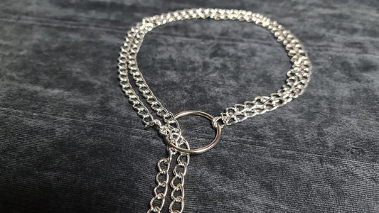 Our review of double choke chain collar and leash with O ring
