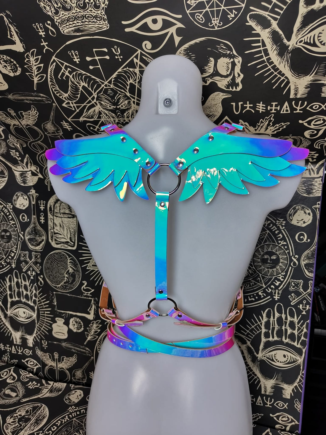 Our review of Demon/Angel Winged Vegan Leather Harness