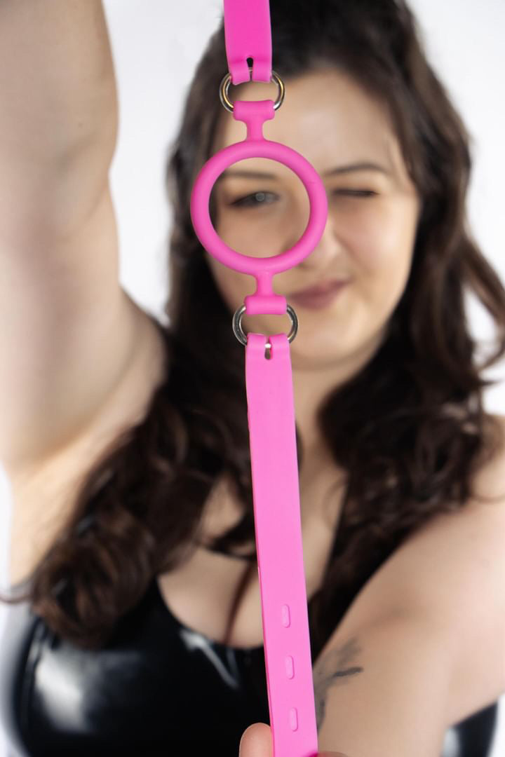 BDSM O Ring silicone gag