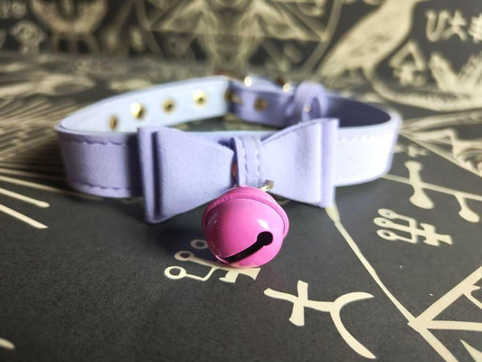 BDSM Cute Bell Costume Collar - DDLG, Petplay, Little, Kawaii, Pup, Kitten