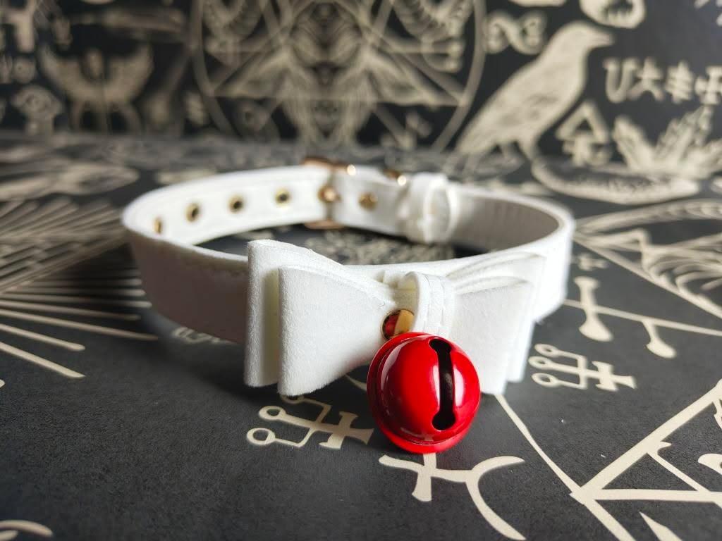 BDSM Cute Bell Costume Collar - DDLG, Petplay, Little, Kawaii, Pup, Kitten