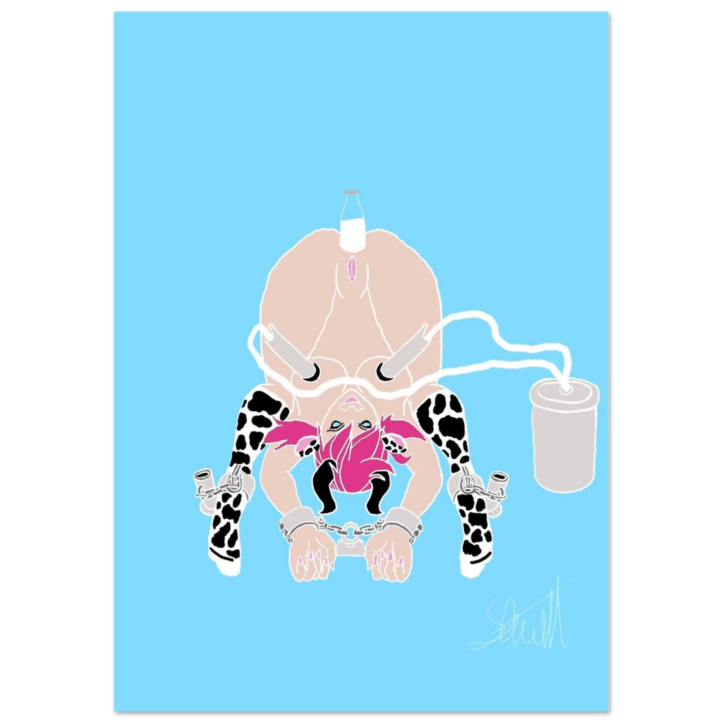 Udder Serenity - Classic Semi-Glossy Paper Poster